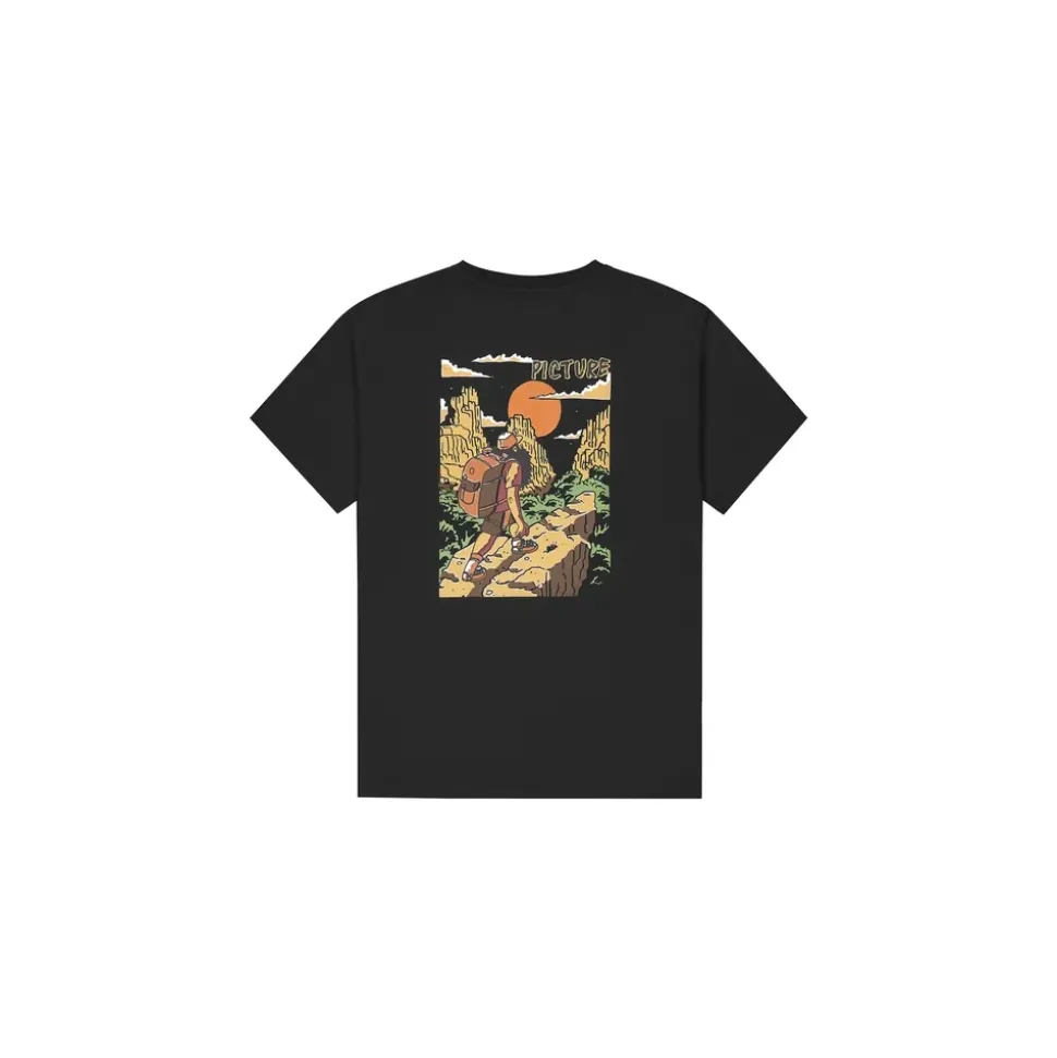 Nightking T-shirt Black - Tee Shirt Mc | Picture Organic Clothing