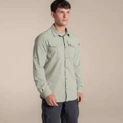 Nosilife Adventure Long Sleeved Shirt III Bay Leaf - Chemise