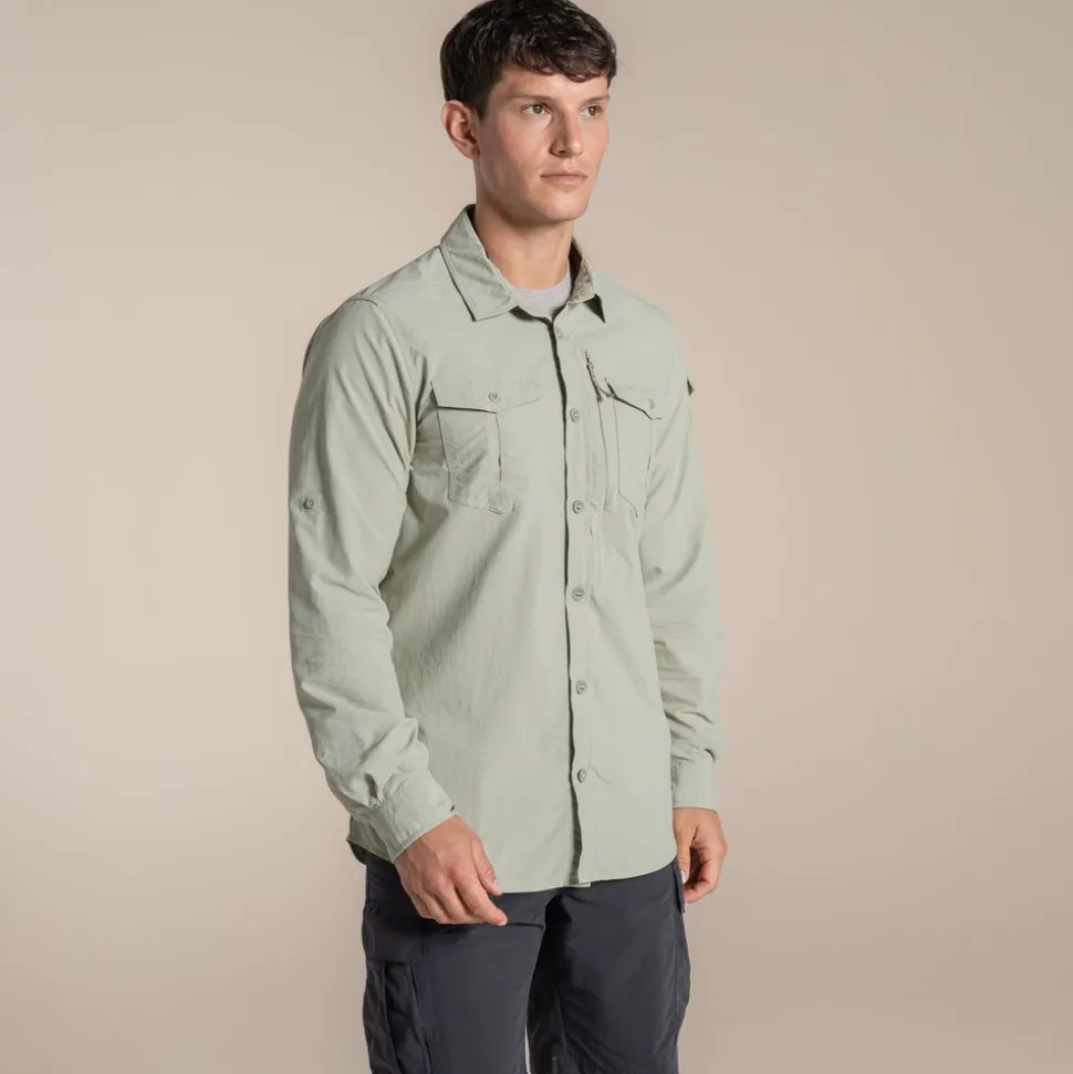 Nosilife Adventure Long Sleeved Shirt III Bay Leaf - Chemise