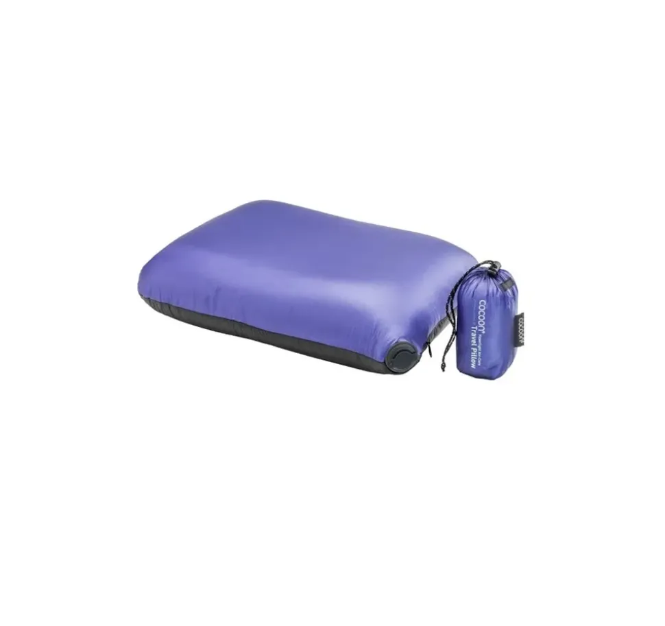 Oreiller Air-core Hyperlight Black Dark Blue - Confort En Voyage | Cocoon