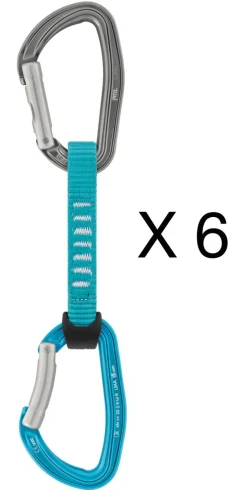 Pack 6 Degaines Djinn Axess 11 Cm - Degaines | Petzl