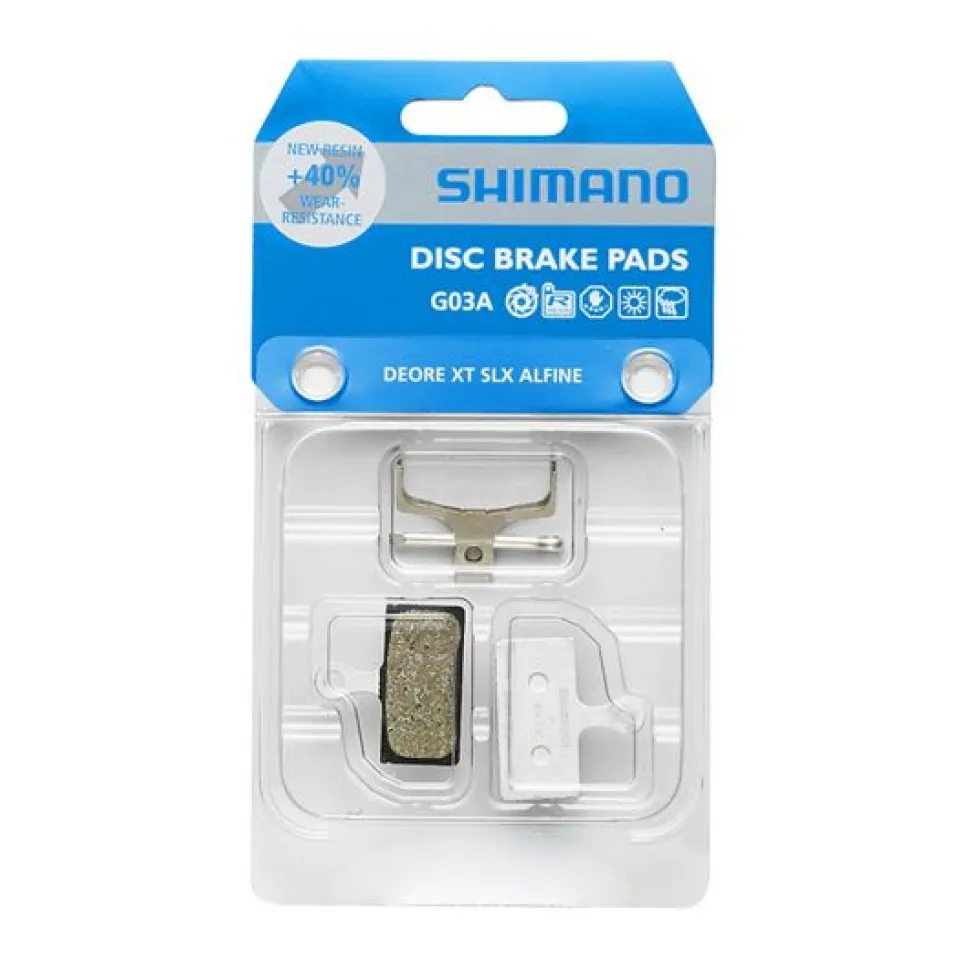 Paire De Plaquettes G03a Deore Xt / Slx / Alfine - Freinage | Shimano