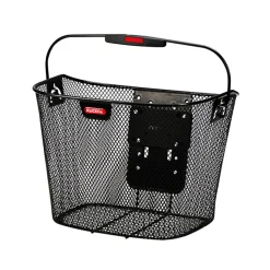 Panier Pour Guidon Uni Noir - Sacoches | Klickfix