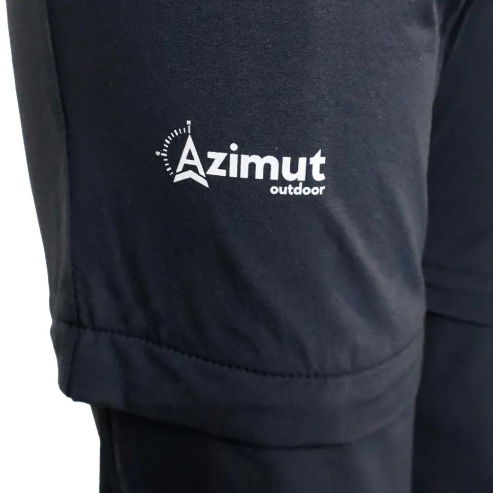 Pantalon Convertible Homme Explore Noir - Pantalon | Azimut Outdoor