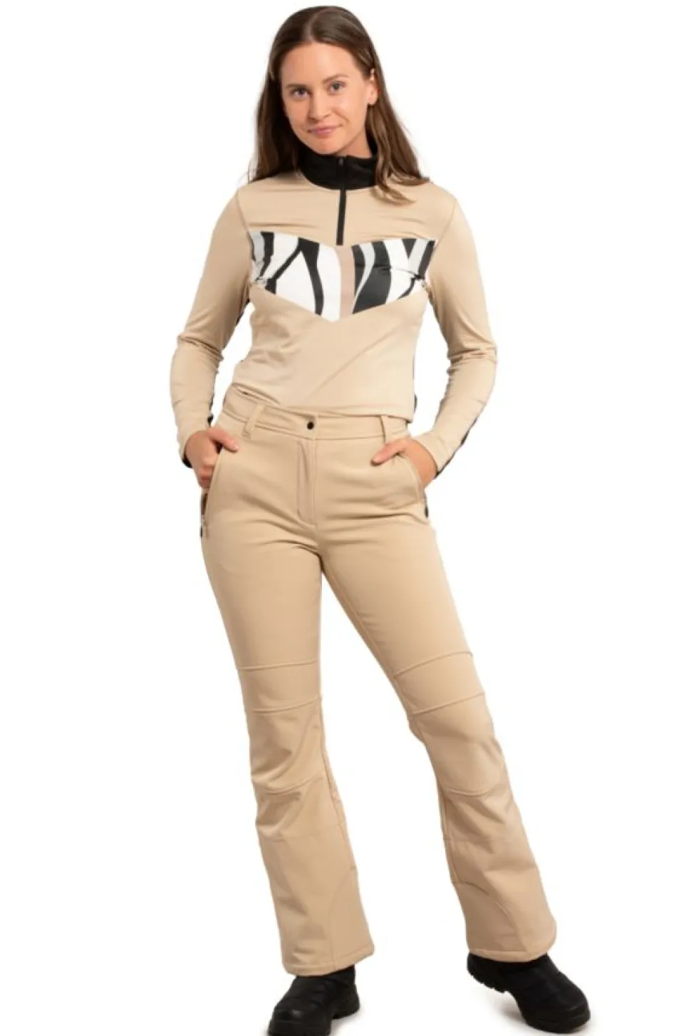 Pantalon Femme Entiat Champagne