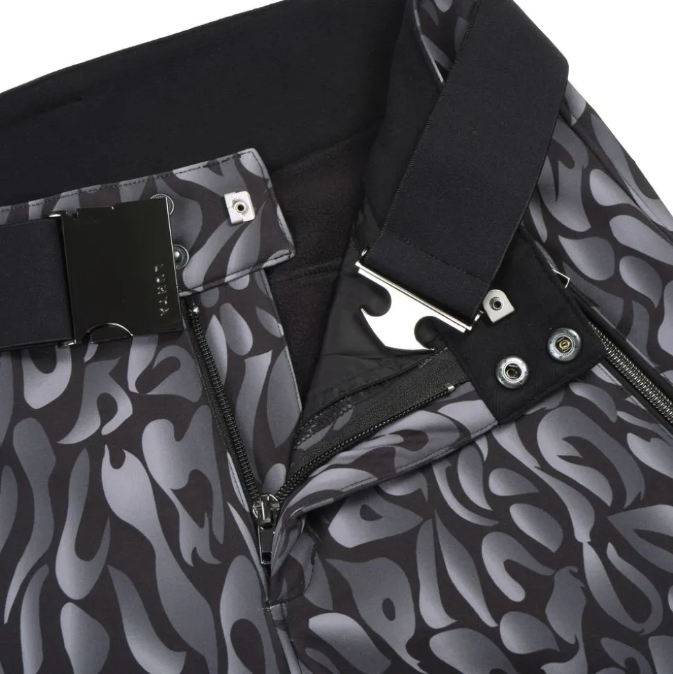 Pantalon Femme Joentaus Noir Print