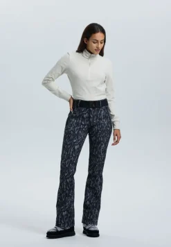 Pantalon Femme Joentaus Noir Print