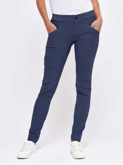 Pantalon Femme Laila Peak Medieval Blue - Pantalon | Looking For Wild