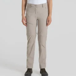 Pantalon Femme Nosilife Pro Convertible III Soft Mushroom - Pantalon