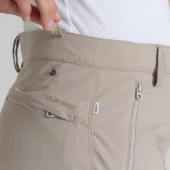 Pantalon Femme Nosilife Pro Convertible III Soft Mushroom - Pantalon