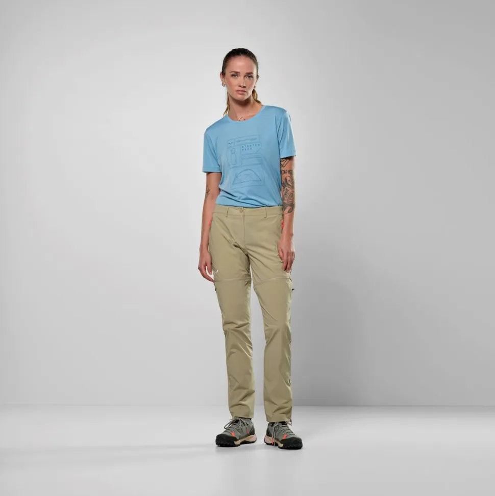 Pantalon Femme Puez Talvena 2in1 Quiksand - Pantalon | Salewa