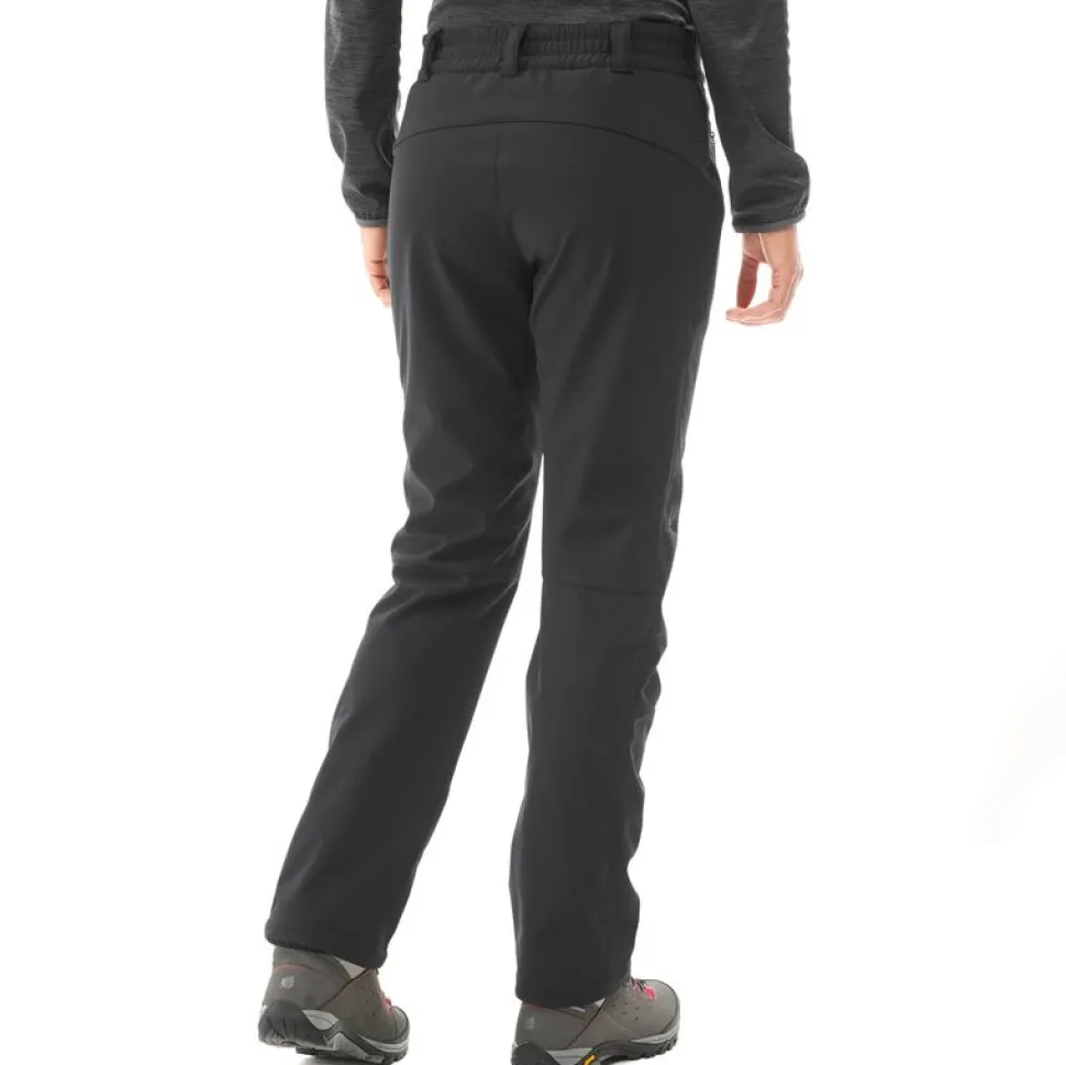 Pantalon Femme Track Softshell Black - Pantalon | Lafuma
