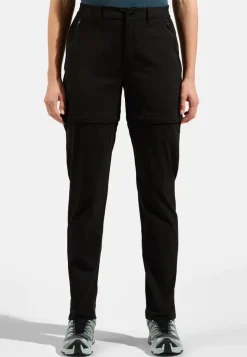 Pantalon Femme Zip Off Ascent Light Black - Pantalon | Odlo