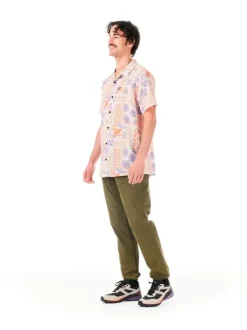 Pantalon Lenu Strech Tobacco