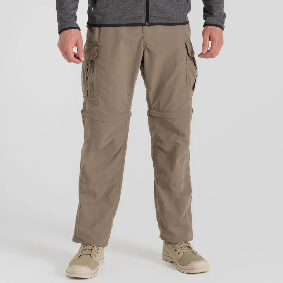 Pantalon Nosilife Convertible Cargo II Pebble - Pantalon | Craghoppers