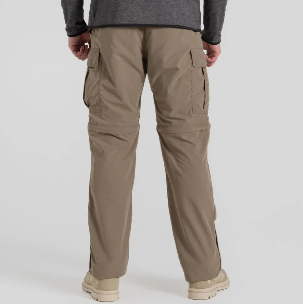 Pantalon Nosilife Convertible Cargo II Pebble - Pantalon | Craghoppers