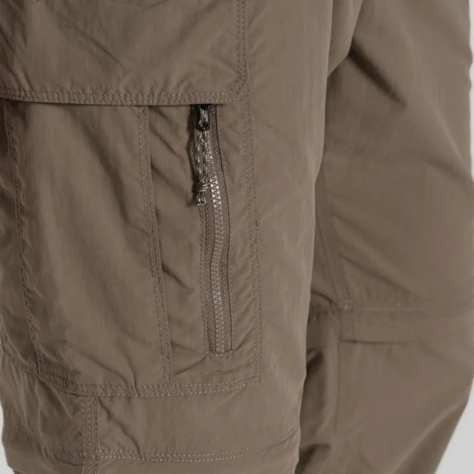 Pantalon Nosilife Convertible Cargo II Pebble - Pantalon | Craghoppers