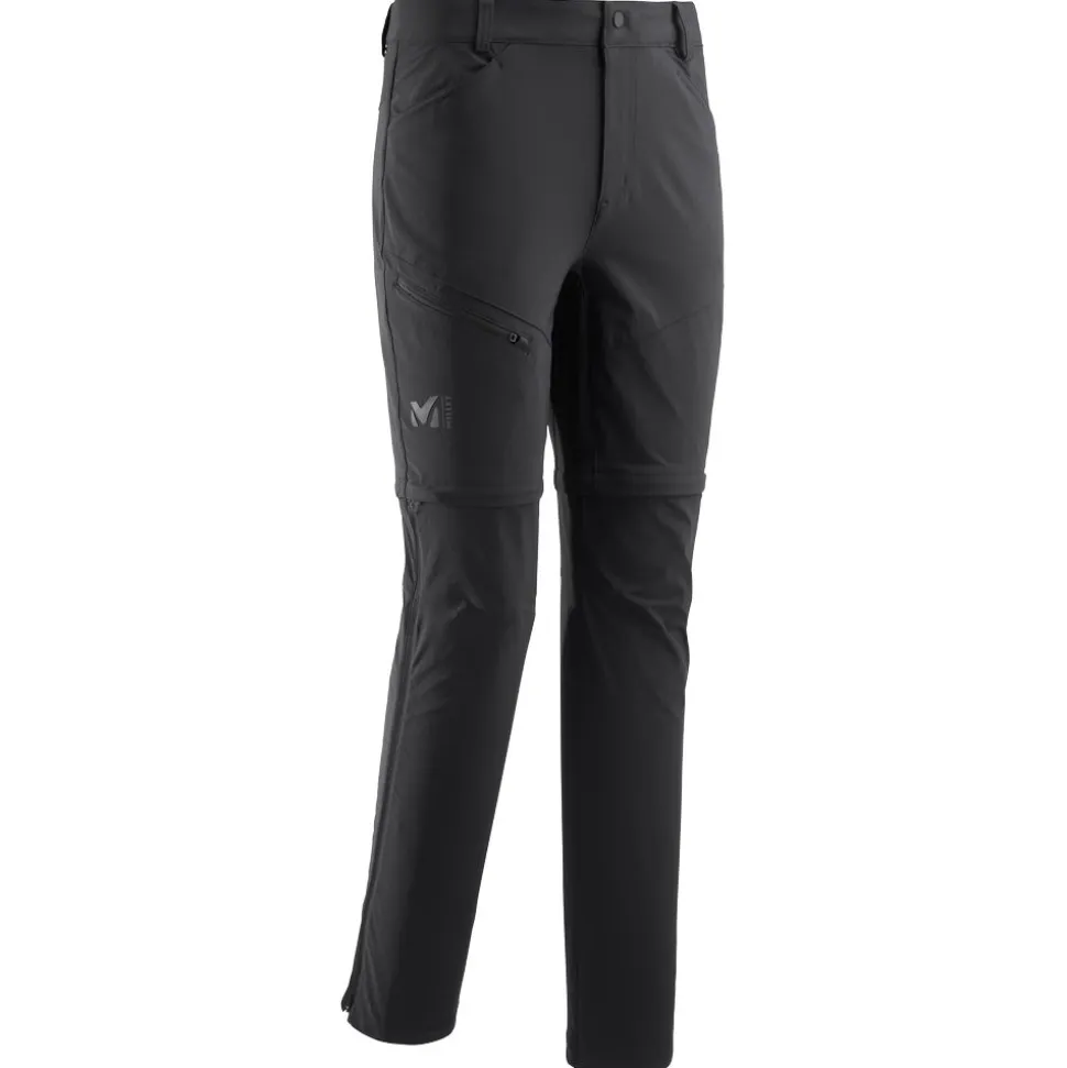 Pantalon Trekker Stretch Zip Off Noir - Pantalon | Millet