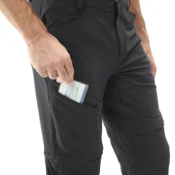 Pantalon Trekker Stretch Zip Off Noir - Pantalon | Millet