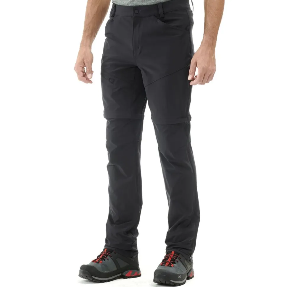 Pantalon Trekker Stretch Zip Off Noir - Pantalon | Millet