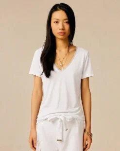 Pecetto Ecru - Tee Shirt Mc | Sun Valley