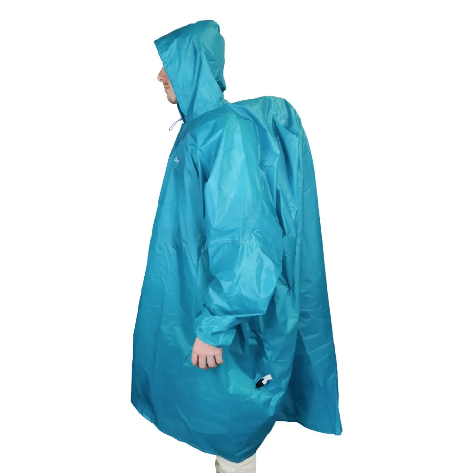 Pelerine Ultralight Bleu Azimut - Veste | Azimut Outdoor
