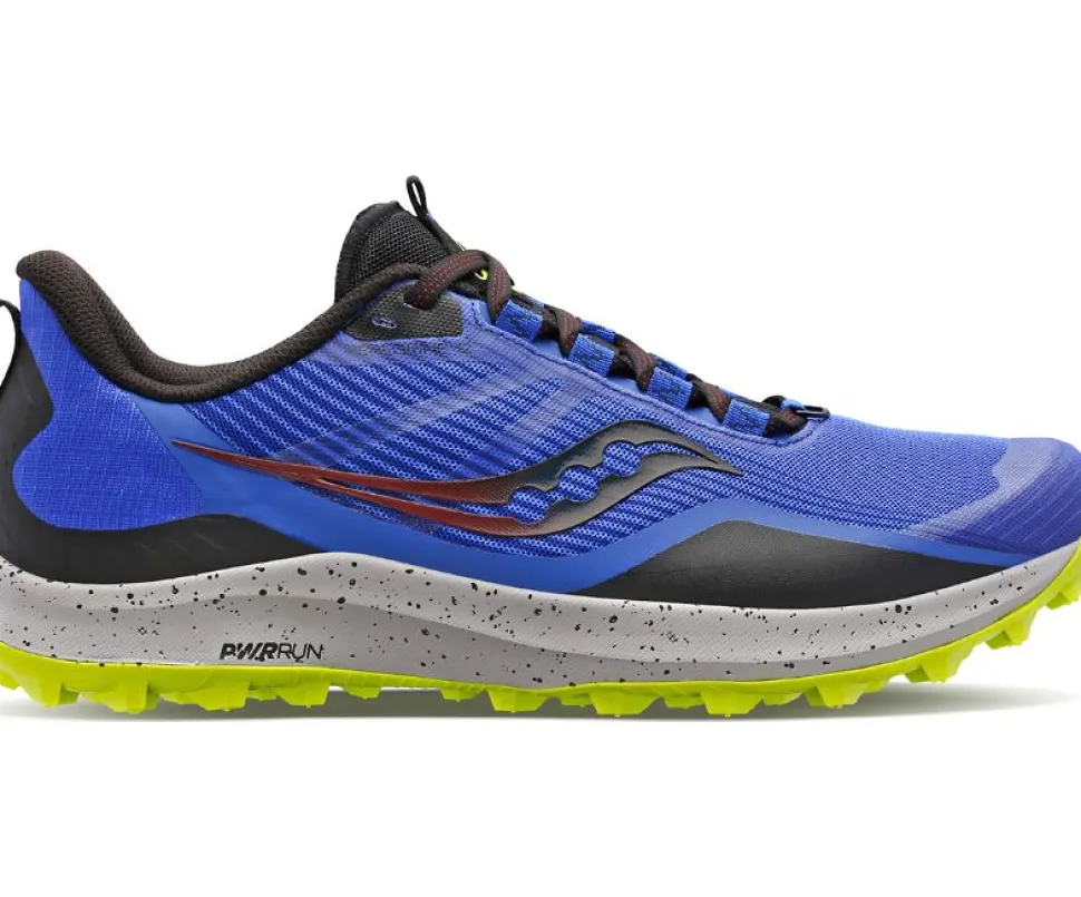 Peregrine 12 Blue Raz Acid - Chaussures | Saucony
