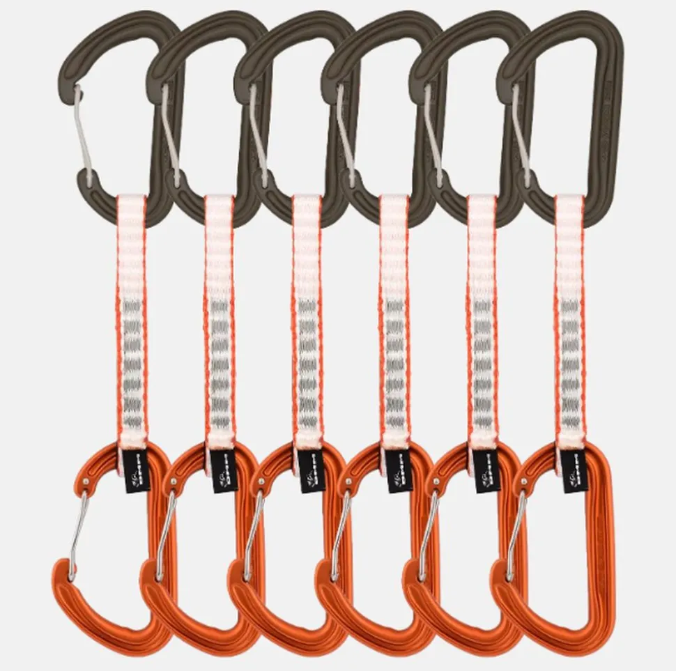 Phantom Quickdraw Orange 12cm 6 Pack - Equipement Outdoor | Dmm