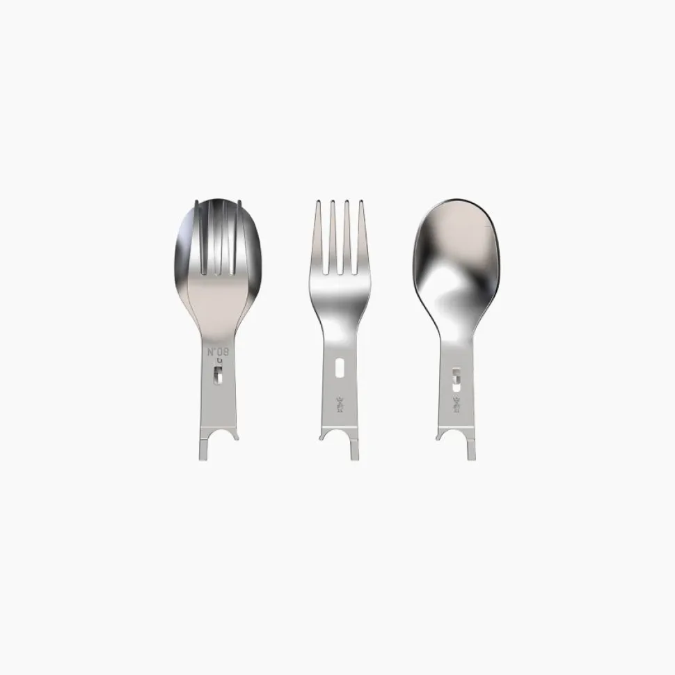 Picnic Plus Cuillere Et Fourchette - Couteau | Opinel