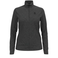 Polaire 1/2 Zip Roy Femme Shale Grey  Black Stripes - Veste | Odlo