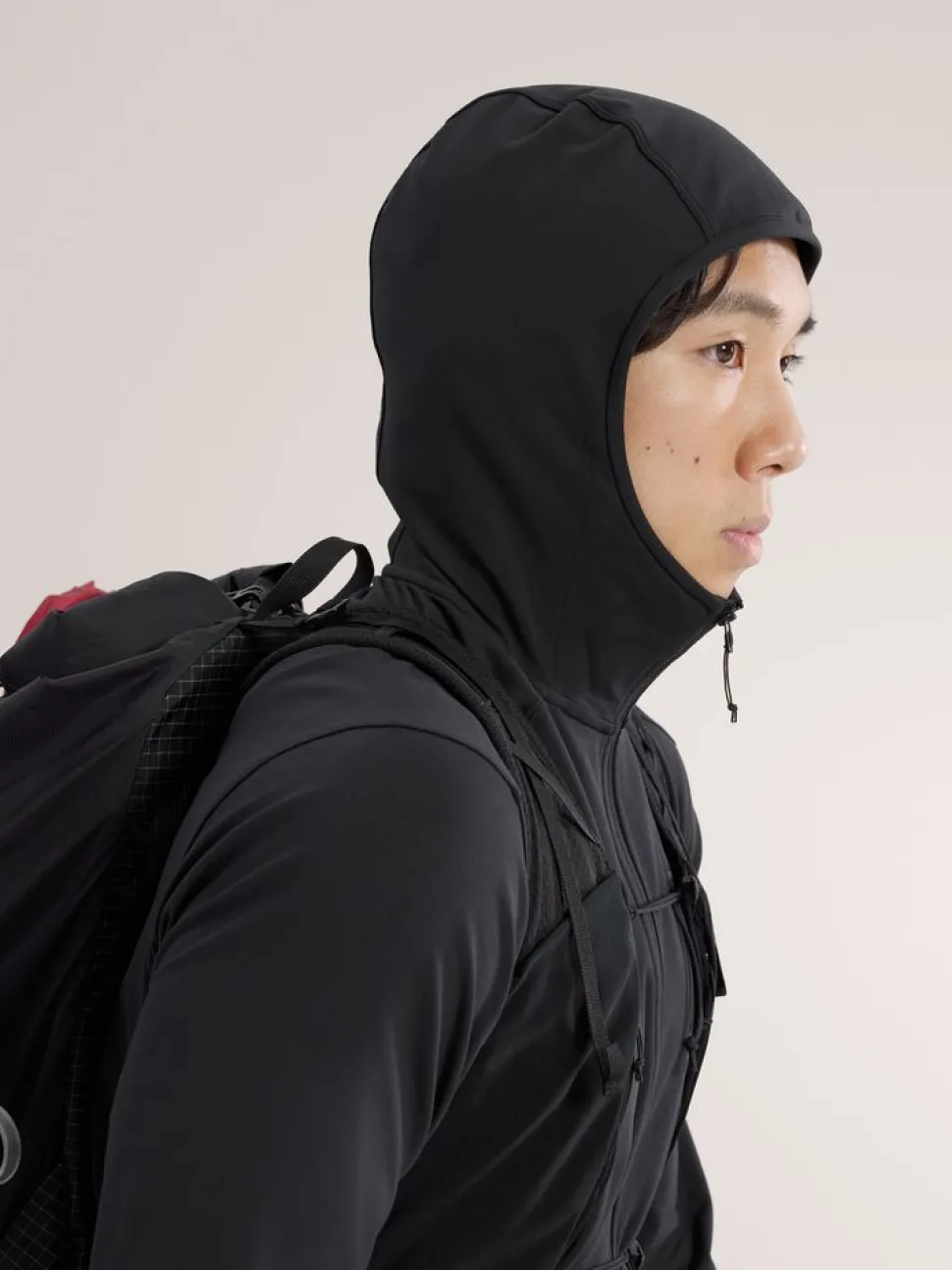 Polaire A Capuche Kyanite Lightweight Black - Polaire | Arcteryx