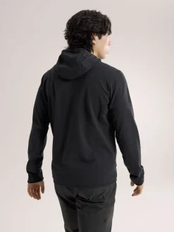Polaire A Capuche Kyanite Lightweight Black - Polaire | Arcteryx