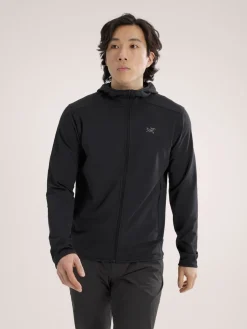 Polaire A Capuche Kyanite Lightweight Black - Polaire | Arcteryx