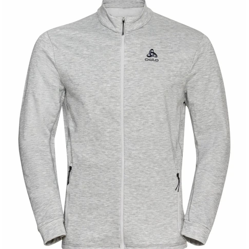 Polaire Berra Full Zip Grey Melange - Polaire | Odlo