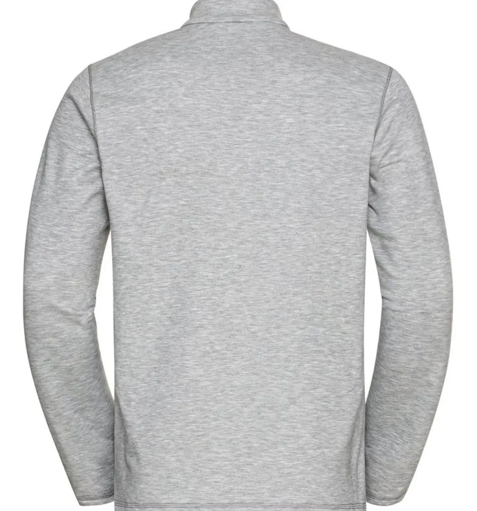 Polaire Berra Mid Layer 1/2 Zip Grey Melange - Polaire | Odlo