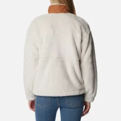 Polaire Femme Boundless Discovery Sherpa Chalk Camel Brown - Polaire