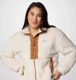 Polaire Femme Boundless Discovery Sherpa II Chalk Camel - Polaire