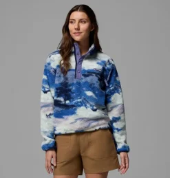 Polaire Femme Helvetia II Printed Cropped Nocturnal Dreaming  - Polaire | Columbia