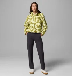 Polaire Femme Helvetia II Printed Cropped Citron Haze Sprayflower - Polaire | Columbia