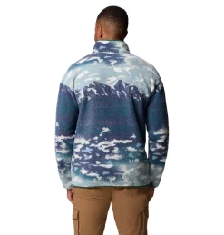 Polaire Helvetia II Printed Crushed Blue Sisters | Columbia Sportswear