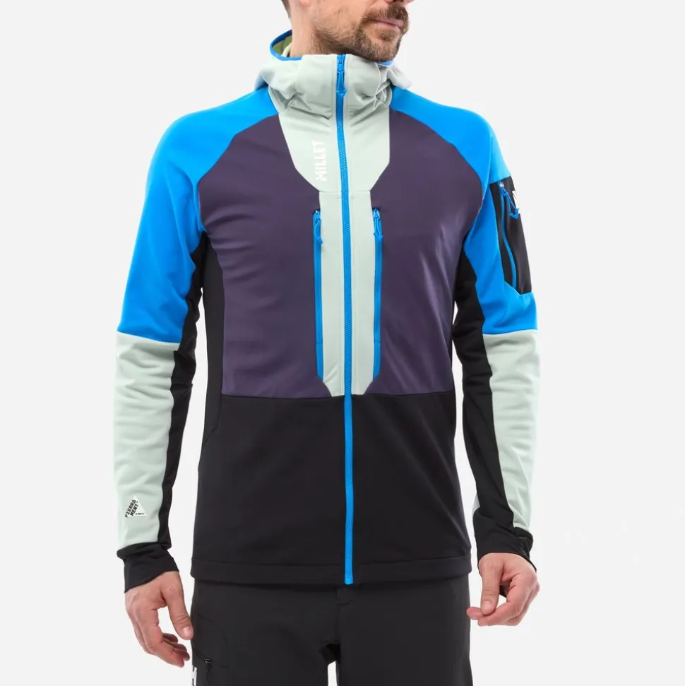 Polaire Pierra Ment Hoodie Purple Velvet Seaweed - Veste | Millet