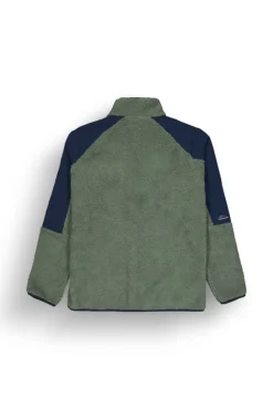 Polaire Quilchena Green Spray Dark Blue | Picture Organic Clothing