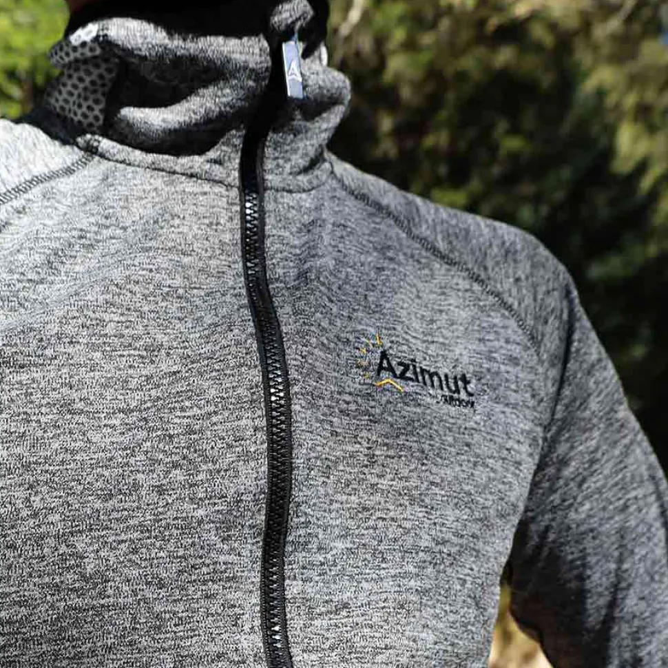 Polaire Randonnee Fleece Veste Micro Grise - Veste | Azimut Outdoor