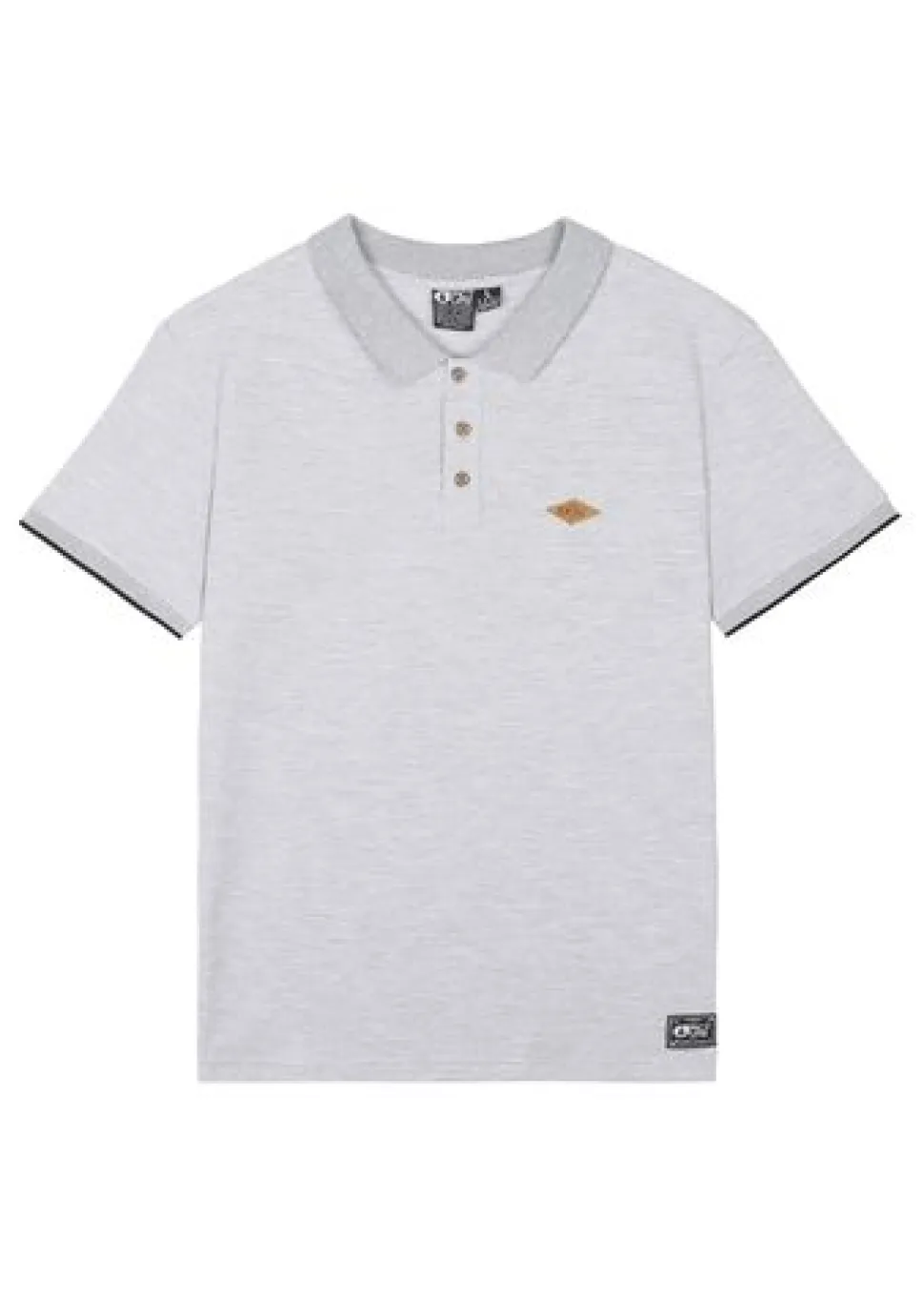 Polo Delo Grey Melange - Polo | Picture Organic Clothing