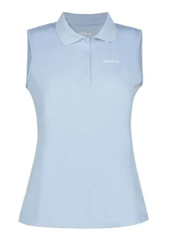 Polo Femme Bazine Bleu Clair - Polo | Icepeak