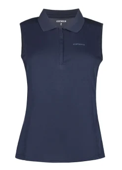 Polo Femme Bazine Marine - Polo | Icepeak