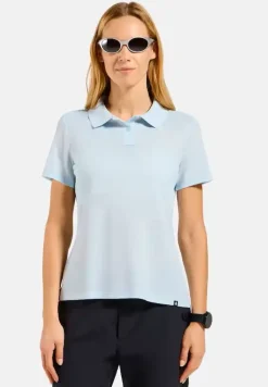 Polo Femme Cubic Light Baby Blue - Polo | Odlo