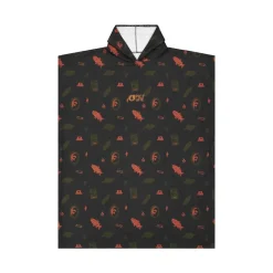 Poncho Tasman Sea Rider Print - Poncho | Picture Organic Clothing