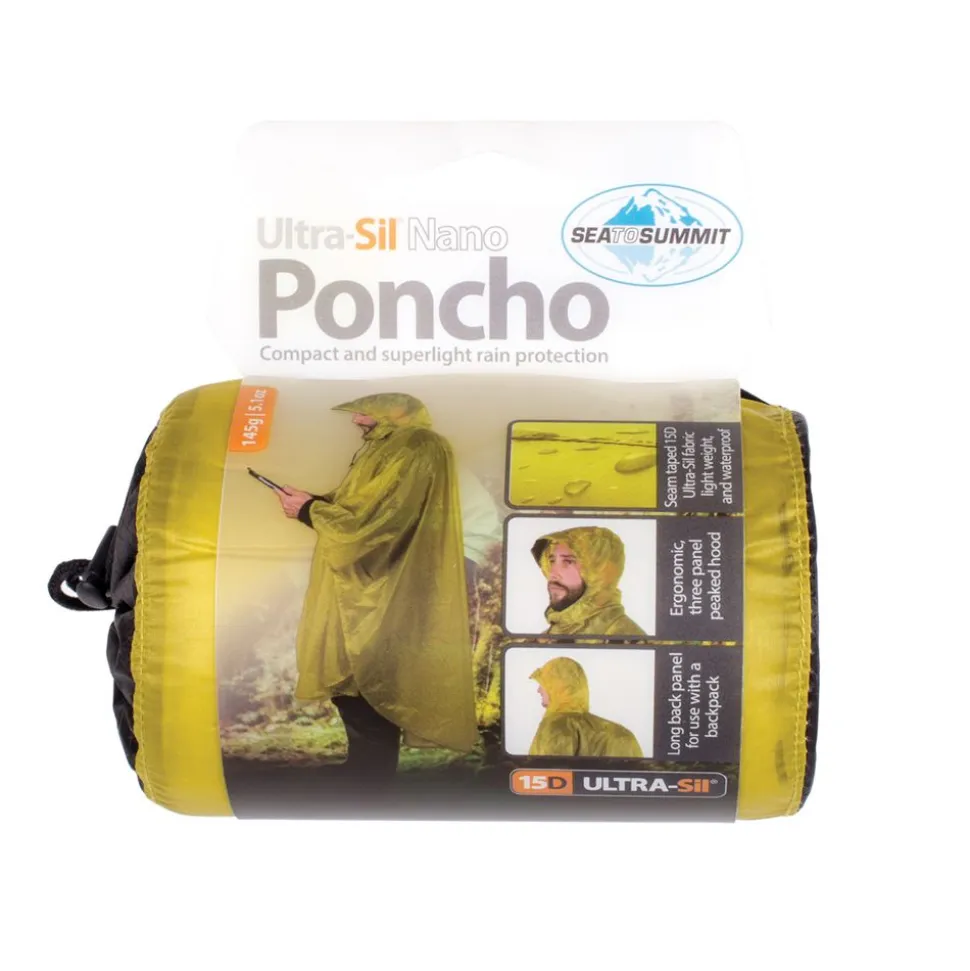 Poncho Ul 15 Sts Lime - Accessoires Rando | Sea To Summit