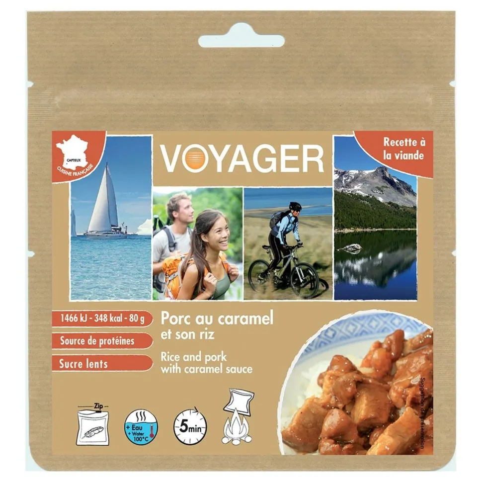 Porc Au Caramel Et Riz - Repas Lyophilise | Voyager